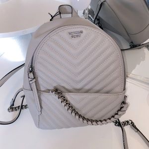 Victoria Secret gray mini backpack